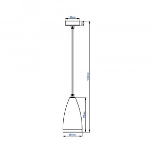 Підвісний  світильник ML323 білий