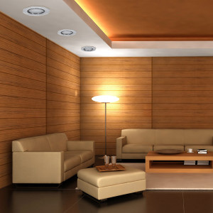 Вбудований світильник Feron CD8020 з LED підсвічуванням