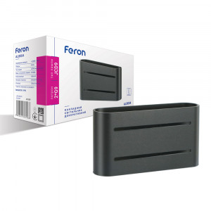 Настінний накладний світильник Feron AL8004 чорний