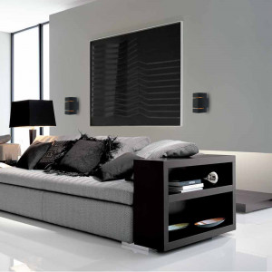 Настінний накладний світильник Feron AL8002 чорний