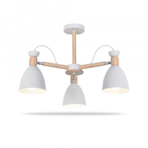 Декоративний світильник Ardero AL6193-1ARD SCANDY під лампу Е27 IP20 білий