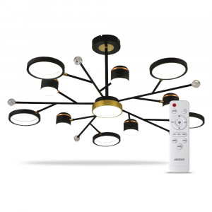 Світлодіодна люстра з пультом Ardero AL6121ARD STORIA 72Вт 3000-6500К IP20