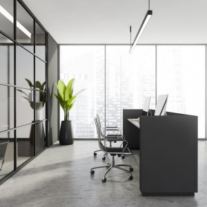 Світлодіодний лінійний світильник Ardero AL4010 45W 6500K чорний