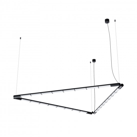 Світильник лінійний Starlight A 1270 Angle3 Black Зображення №1 Світильник лінійний Starlight A 1270 Angle3 Black фото № 1