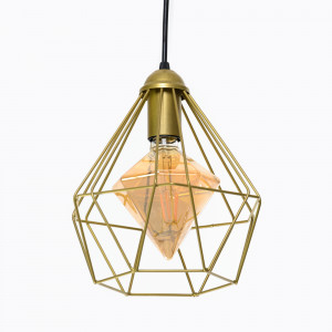 Світильник підвісний Crystal P235 Gold