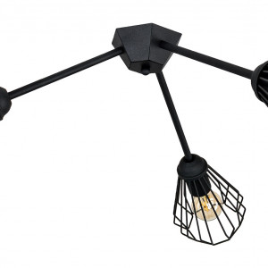 Люстра стельова (світильник) Shift K-3 C420 Black