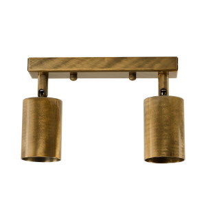 Світильник стельовий (спот) Chime GU10 L90-2 BrushGold