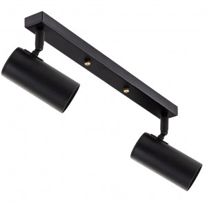 Світильник стельовий (спот) Pelikan GU10 L120-2 Black