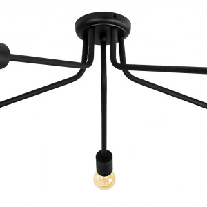 Люстра (світильник стельовий) Attic L-5 C400 Black