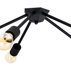 Люстра (світильник стельовий) Attic K-5 C320 Black