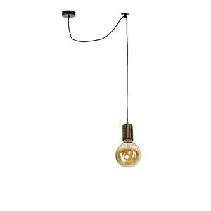 Світильник підвісний Spider-1 Black/BrushGold