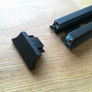 Track шинопровід CAB1000 однофазний, 1м, Black