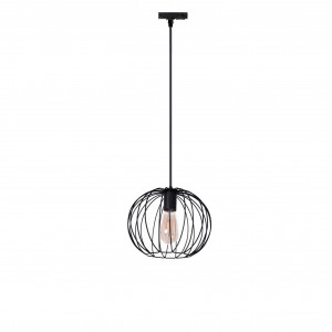 Трековий світильник підвісний Тrack Globe TP270-1000 Black
