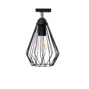 Трековий світильник стельовий Тrack Dribble TL160 Black Трековий світильник стельовий Тrack Dribble TL160 Black