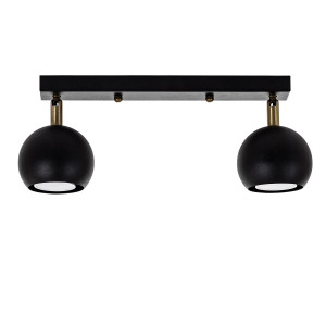 Світильник стельовий (спот) Bowl GU10 L90-2 Black