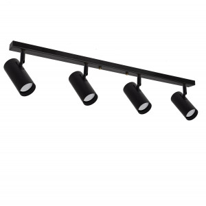 Світильник стельовий (спот) Pelikan GU10 L120-4 Black