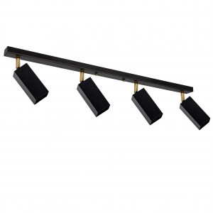 Світильник стельовий (спот) Chime Q L110-4 Black