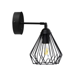 Бра з вимикачем Dribble W160-BT Black