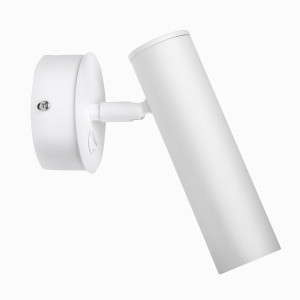 Бра з вимикачем Pelikan W180-BT White