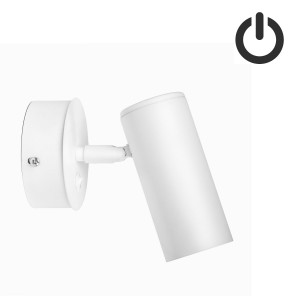 Бра з вимикачем Pelikan GU10 W120-BT White