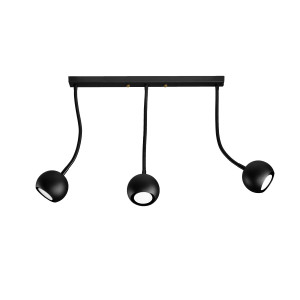 Світильник стельовий (спот) Bowl GU10 L90-3-450-GN Black