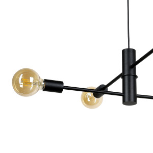 Люстра (світильник підвісний) Orbi Star Е27 P4 635/205 Black