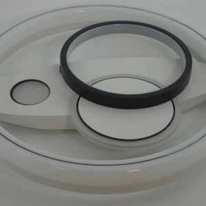 Керована світлодіодна люстра LORA DOUBLE 78W R 460х65мм Біла