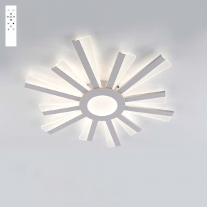 Світильник світлодіодний Esllse з пультом TERESA 70W R APP 550х50мм Білий