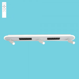 Спотовий світильник світлодіодний Esllse з пультом SHEFFIELD 52+6W 3RL APP 800x120мм Білий