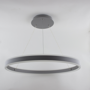 Світлодіодна люстра Esllse підвісна з пультом та додатком для телефону STELLA 96W R-APP-600Х1200-GREY/WHITE-220-IP20