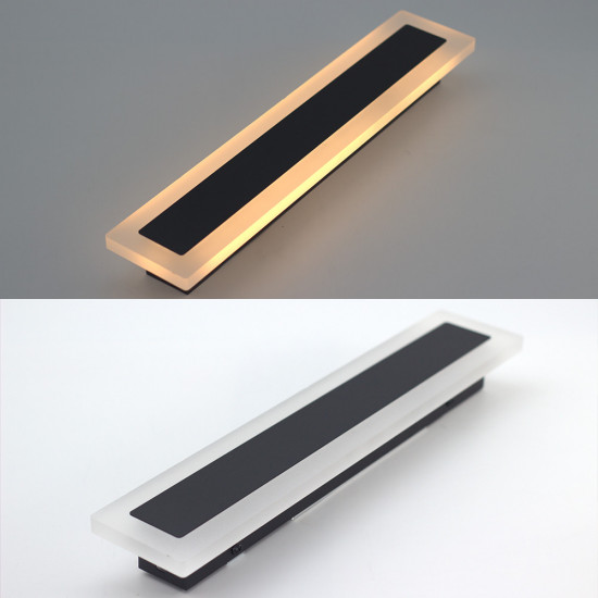 Світлодіодний світильник, архітектурний, інтер'єрний SOLEIN 11 Вт 400x80x44 мм Чорний IP65  фото № 7