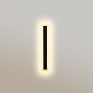 Світлодіодний світильник, архітектурний, інтер'єрний SOLEIN 16 Вт 600x80x44 мм Чорний IP65