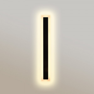 Світлодіодний світильник, архітектурний, інтер'єрний SOLEIN 23 Вт 900x80x44 мм Чорний IP65