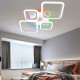 Смарт люстра з колонкою керована світлодіодна ESLLSE OVAL RGB MUSIC 5S 85 Вт 725x460x80 мм Бiла фото №6
