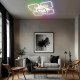 Керована світлодіодна люстра ESLLSE ROOM ICE RGB 6S 70 Вт SMART 380x380x75 мм Біла з підсвічуванням RGB Зображення №6 Керована світлодіодна люстра ESLLSE ROOM ICE RGB 6S 70 Вт SMART 380x380x75 мм Біла з підсвічуванням RGB фото №6